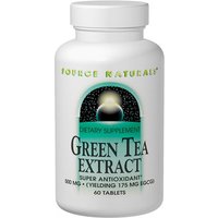 Green Tea Extract 500 mg, 60 Tablets, Source Naturals