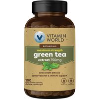 Green Tea Extract 750 mg, 100 Rapid Release Capsules, Vitamin World