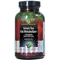 Green Tea Fat Metabolizer, Fat Burner, 75 Liquid Gel Caps, Irwin Naturals