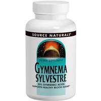 Gymnema Sylvestre 450 mg, Standardized Extract, 60 Tablets, Source Naturals