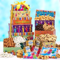Happy Birthday Tower of Treats, Gift Set