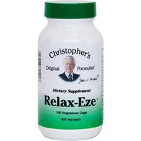 Relax-Eze Capsule, Stress Formula, 100 Vegicaps, Christophers Original Formulas