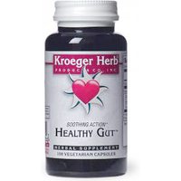 Healthy Gut, Herbal Digestion Balance, 100 Vegetarian Capsules, Kroeger Herb