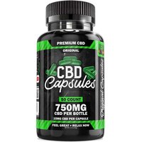 Hemp Bombs Original CBD Capsules, 50 Count