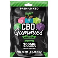 Hemp Bombs Original CBD Gummies, 15 mg CBD Per Gummy, 20 Count