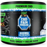 Hemp Bombs CBD Pain Freeze, Pain Relief Rub, Value Size, 4 oz