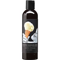 Hemp Seed Edible Massage & Body Oil Vanilla, 8 oz, Earthly Body