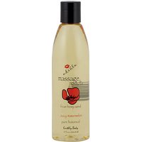 Hemp Seed Edible Massage & Body Oil Watermelon, 8 oz, Earthly Body