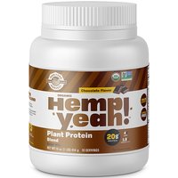 Hemp Yeah! Plant Protein Blend Drink Mix, Organic, Chocolate, 16 oz, Manitoba Harvest Hemp Foods