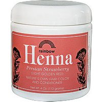 Henna, Persian Strawberry Blonde, Hair Color and Conditioner, 4 oz, Rainbow Research