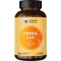 Herbal Lax (Herbal Laxative), 250 Rapid Release Capsules, Vitamin World