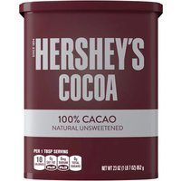 Hersheys Cocoa, 100% Cacao, Natural Unsweetened, 23 oz (652 g)