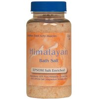 Himalayan Bath Salt with 40% Epsom Salt - Unscented, 6 oz, Aloha Bay