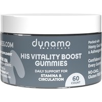 His Vitality Boost Gummies, 60 Count, Dynamo Wellness