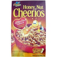 Honey Nut Cheerios, Whole Grain Oat Cereal, 2 Bags (49 oz / 1.3 kg)