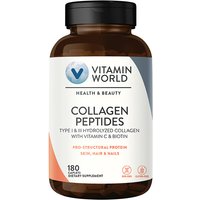 Hydrolyzed Collagen Peptides, 180 Caplets, Vitamin World