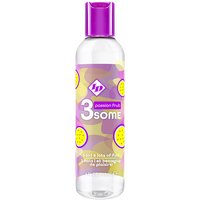 ID 3some 3-in-1 Lubricant, Passion Fruit, 4 oz, ID Lubricants