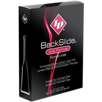 ID Backslide Silicone Lubricant Anal Insert Tubes, 8 ml x 4 pc, ID Lubricants