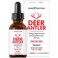Pure Factors Pro IGF Ultimate 600 Liquid, 1 oz, Pure Solutions