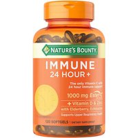 Immune 24 Hour+, 120 Softgels, Natures Bounty