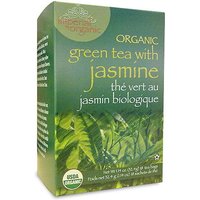 Imperial Organic Green Tea with Jasmine, 18 Tea Bags, Uncle Lees Tea