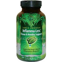 Inflamma-Less Tissue & Mobility Support, 80 Liquid Soft-Gels, Irwin Naturals