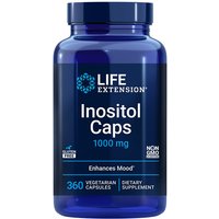 Inositol Caps 1000 mg, 360 Vegetarian Capsules, Life Extension
