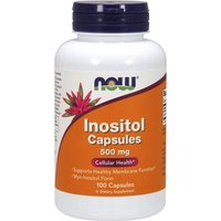 Inositol 500 mg, 100 Capsules, NOW Foods