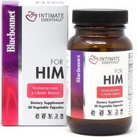 Intimate Essentials For Him Testosterone & Libido Boost, 30 Vegetable Capsules, Bluebonnet Nutrition