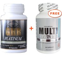 Introductory Offer! GHR Platinum @ $64.50 with One Free Bottle of Multi Platinum