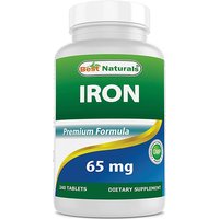 Iron 65 mg, 240 Tablets, Best Naturals