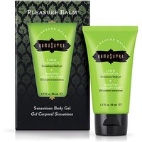 Kama Sutra Lime Mojito Pleasure Balm, Sensations Body Gel, 1.7 oz
