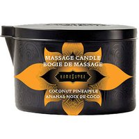 Kama Sutra Massage Oil Candle - Coconut Pineapple, Wax Free, 6 oz