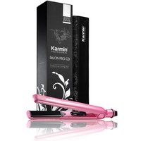 Karmin G3 Salon Pro Pink Hair Styling Iron with 1 Inch Pure Tourmaline Ceramic Plates