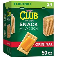 Kelloggs Club Crackers Snack Stacks, 50 oz (24 Stacks)