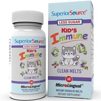 Kids Immune Clean Melts, 60 Instant Dissolve Tablets, Superior Source