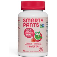 Kids Prebiotic & Probiotic Immunity Formula, Strawberry Creme, 60 Gummies, SmartyPants Vitamins