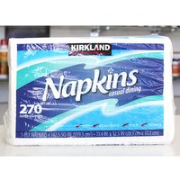 Kirkland Signature Casual Dining Paper Napkins, 270 Count