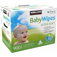 Kirkland Signature Baby Wipes, Ultra Soft & Fragrance Free, 900 Count
