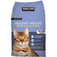 Kirkland Signature Super Premium Healthy Weight Cat Food, Indoor Adult Cat Formula, 20 lb