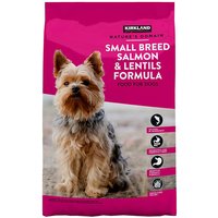 Kirkland Signature Natures Domain Small Breed Salmon & Lentils Formula Dog Food, 20 lb