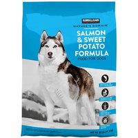 Kirkland Signature Natures Domain Salmon Meal & Sweet Potato Formula for Dogs, 25 lb