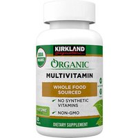 Kirkland Signature Organic Multivitamin, 80 Coated Tablets