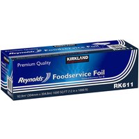 Kirkland Signature Reynolds Foodservice Aluminum Foil Roll, RK611, 12 in x 1000 ft