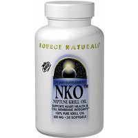 NKO Neptune Krill Oil 500mg, 30 Softgels, Source Naturals