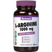L-Arginine 1000 mg, 90 Caplets, Bluebonnet Nutrition