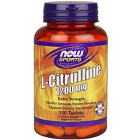 L-Citrulline 1200 mg Extra Strength, 120 Tablets, NOW Foods