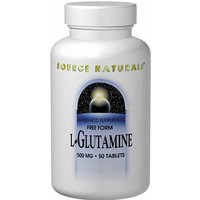 L-Glutamine 500mg 100 tabs from Source Naturals