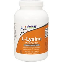 L-Lysine Powder 1 lb, NOW Foods