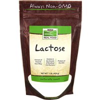Lactose Milk Sugar, Extract of Sweet and Sour Whey, 1 lb, NOW Foods